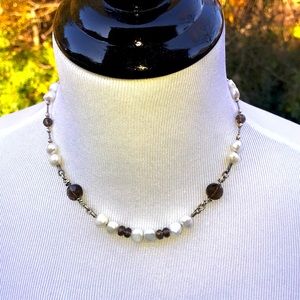 Silpada freshwater pearl necklace
